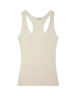 Collezione Privata Fine Rib Racerback Tank
