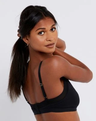 Pea In The Pod Bras Mesh Trim Crossover Nursing Bra 6 Pea In The Pod Bras Mesh Trim Crossover Nursing Bra