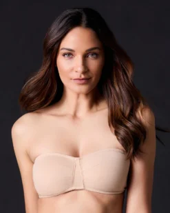 OnGossamer Bras Cabana Cotton Bandeau Bralette