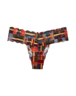 Cosabella Never Say Never Printed Cutie Low Rise Thong Underwear