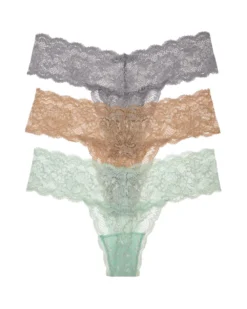 Cosabella Underwear Never Say Never Metallics Cutie 3 Pack