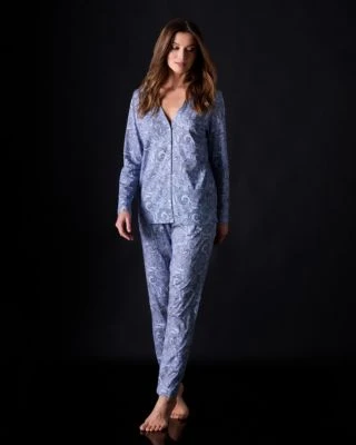 Hanro Jersey Print Jersey Pant 5 Hanro Jersey Print Jersey Pant