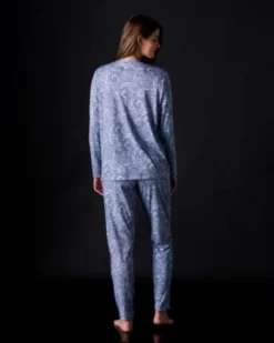 Hanro Jersey Print Jersey Pant 9 Hanro Jersey Print Jersey Pant