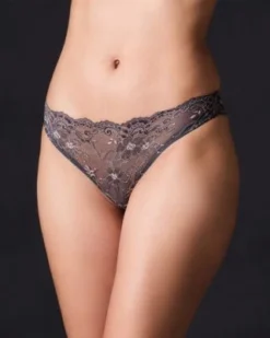 Samantha Chang Underwear All Lace Amour Thong