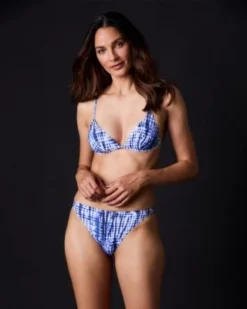 Solid & Striped Swimwear Shibori Print Lulu Bikini Top