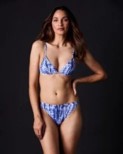 Solid & Striped Swimwear Shibori Print Lulu Bikini Top