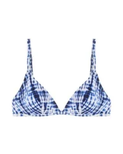 Solid & Striped Swimwear Shibori Print Lulu Bikini Top
