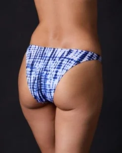 Solid & Striped Shibori Print Tati Bikini Bottom