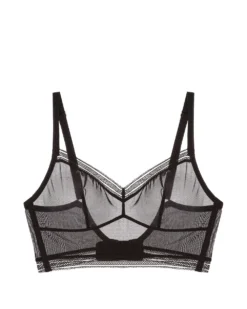 Samantha Chang Jet Set Mesh Longline Bra Bras