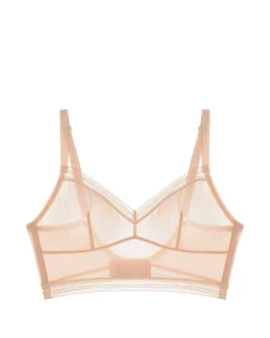 Samantha Chang Jet Set Mesh Longline Bra