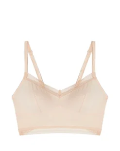 Samantha Chang Jet Set Supima Cotton Longline Bra