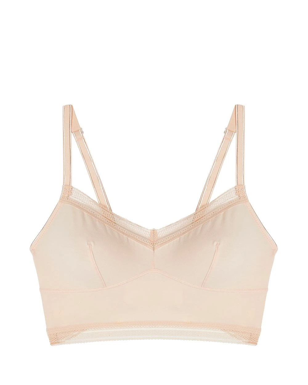Samantha Chang Jet Set Supima Cotton Longline Bra 3 Samantha Chang Jet Set Supima Cotton Longline Bra