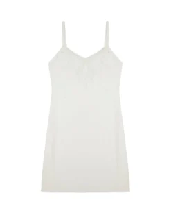 Samantha Chang Chevron Down Icon Jet Set Supima Cotton Chemise