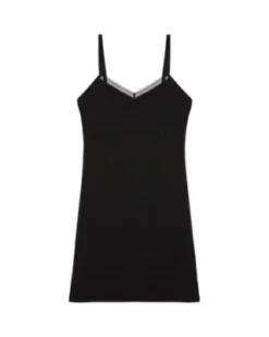 Samantha Chang Jet Set Supima Cotton Chemise Chevron Down Icon