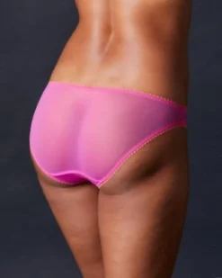 OnGossamer Solid Mesh Hip Bikini OnGossamer