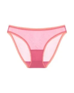 OnGossamer Solid Mesh Hip Bikini OnGossamer