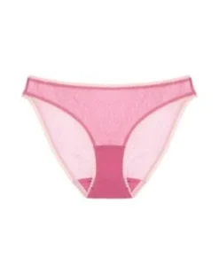 OnGossamer Solid Mesh Hip Bikini