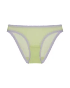 OnGossamer Solid Mesh Hip Bikini