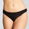 OnGossamer Solid Mesh Hip-G Thong Underwear 2 OnGossamer Solid Mesh Hip-G Thong Underwear