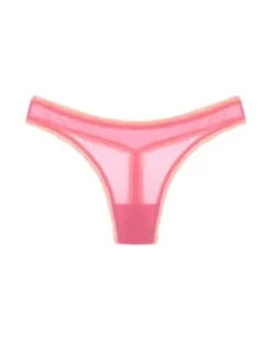 OnGossamer Solid Mesh Hip-G Thong