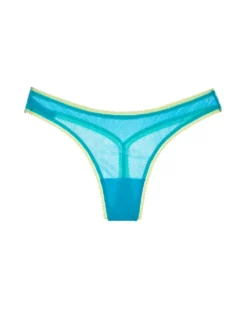 OnGossamer OnGossamer Solid Mesh Hip-G Thong