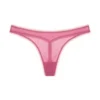 OnGossamer Solid Mesh Hip-G Thong