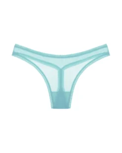 OnGossamer Solid Mesh Hip-G Thong Underwear