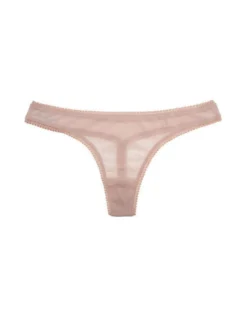 OnGossamer Solid Mesh Hip-G Thong