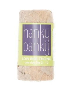 Hanky Panky Signature Lace Low-Rise Thong (Rolled)