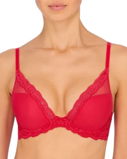 Natori Feathers Contour Plunge Bra