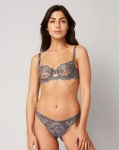 Lise Charmel DD+ Dressing Floral Demi Cup Bra